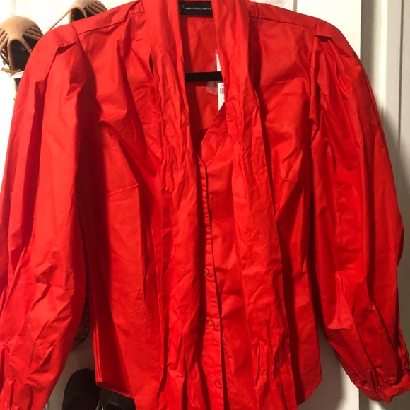 Red Blouse - Picture 2 of 3